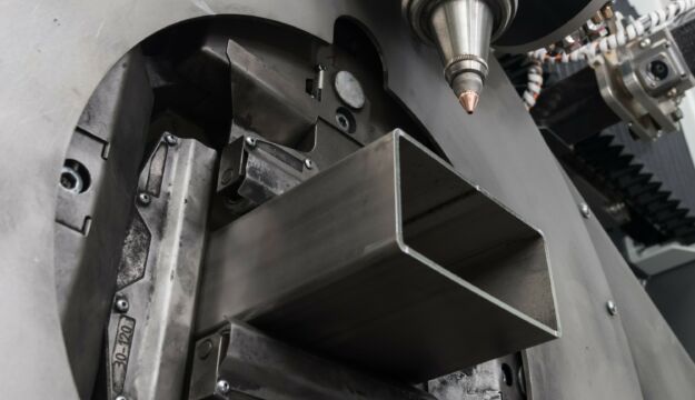 Découpe laser tube DELHEZ